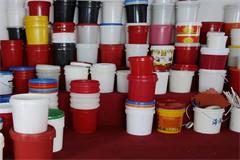 Product testing and maintenance of paint bucket moulds