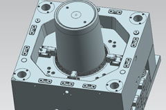 Plastic bucket mould design and making