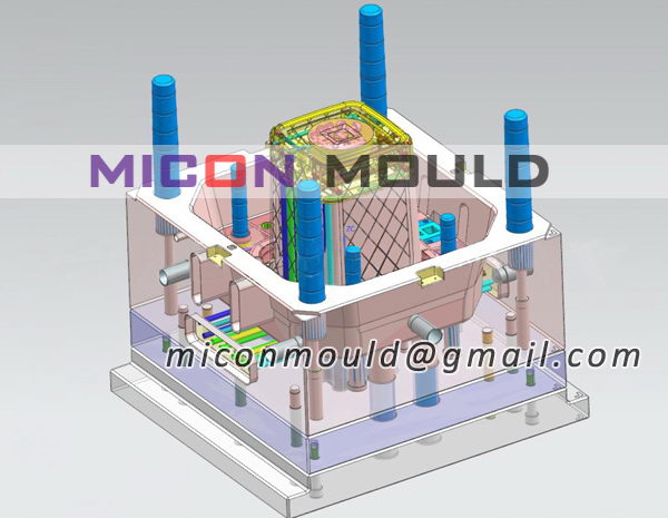 15L oil bucket mould