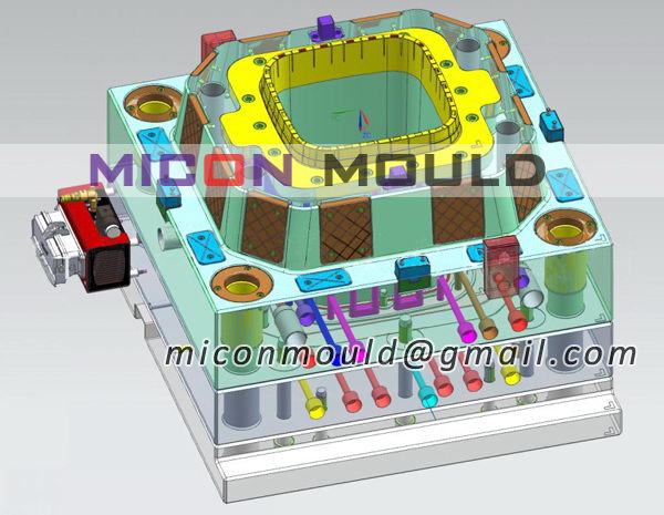 15L oil bucket mould