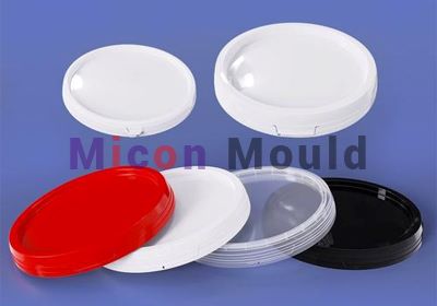 Plastic bucket lid mold